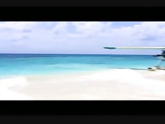 Beach + hydroplane