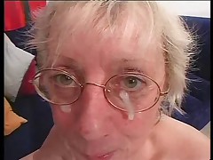 Granny in Glasses Loves to Fuck