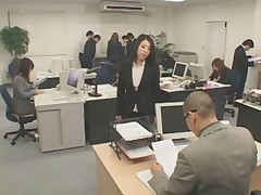 Japanese office humiliated