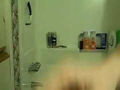 Tweedles taking a shower