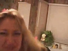 Funny blonde gets fucked