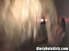 Gloryhole Slut Swallows Load Ater Load From Perverts