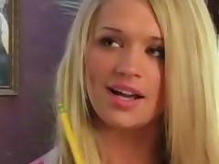 Beautiful Blonde Babe Heather Starlet Upskirt Orgasm With..