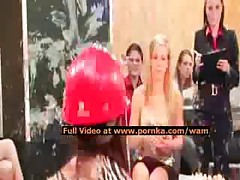 Mud Wrestling Babes Battle To Tear Each Others Bikinis Off