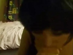 Emo Teen Amy Blowing On Webcam