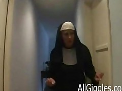 Mature Interracial Nun