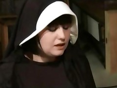 Lesbian Nun Dominated And Spanked