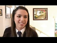 Courtney James - Horny Schoolgirl Fucks Her Teacher