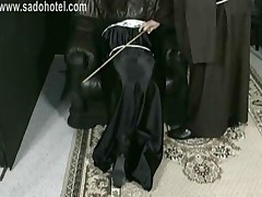 Nun Slave Praying For Mercy Is Spanked By Master Priest..