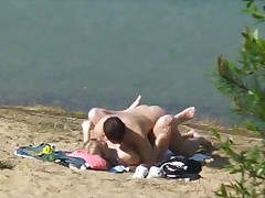 Couple sex outdoor
