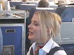JAV Amateur 115 - Flight Stewardess In Flight Services