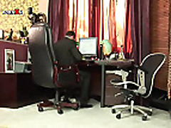 Anal Fucking and Anal Fisting Office Sex with Alysa