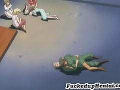 Hentai Babe Takes A Hard Cock