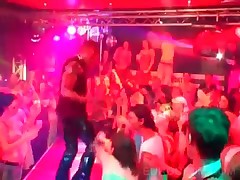 Topless Hot Black Stripper Dancing At A Party