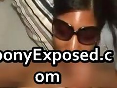 Ebony Whore In Shades Fucked And Facialized 1 By EbonyExposed