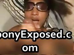 Ebony Whore In Shades Fucked And Facialized 2 By EbonyExposed