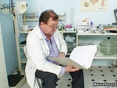 Grandma Gets Her Tits Checked By A Horny Old Doctor By MaturePussyExams