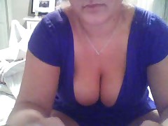 Blonde fatty masturbation web cam