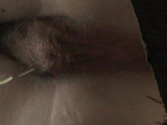 Sweet pissing beauty with shaved pussy