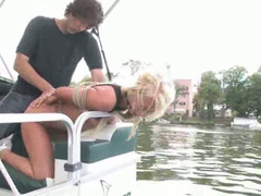 Girl fuck on a boat