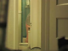 Hidden Webcam Of Wife After Shower