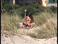Nude teen on the beach