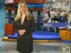 Naked News's Michelle Pantoliano