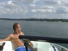 Twinks fucking on a boat