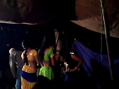 Indian Girl Stage Dance