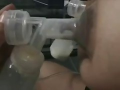 Masturbation After Milking with a Machine by snahbrandy