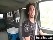 Sluts gets picked up in bus
