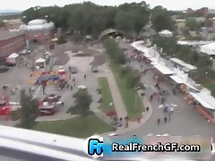 Cute French Gf Hot Blowjob In The Carnival 3 By RealFrenchGF