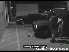 Amateur Blowjob On Parking