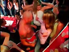 Wild Drunk Party Girls Attending A CFNM Orgy