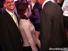 Horny Drunk Girl Is Teasing A Guy Rubbing His Cock At The Party By DrunkGroupFuck