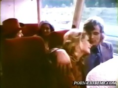 Horny Couple Take Their Chance In The Bus