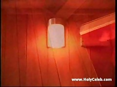 Sexy sauna lesbians